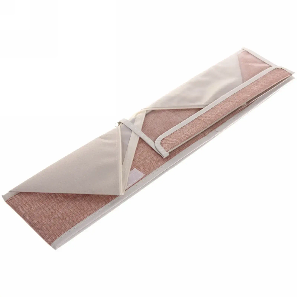 Коробка для хранения вещей 6 ячеек 32*23*12 Уют розовая