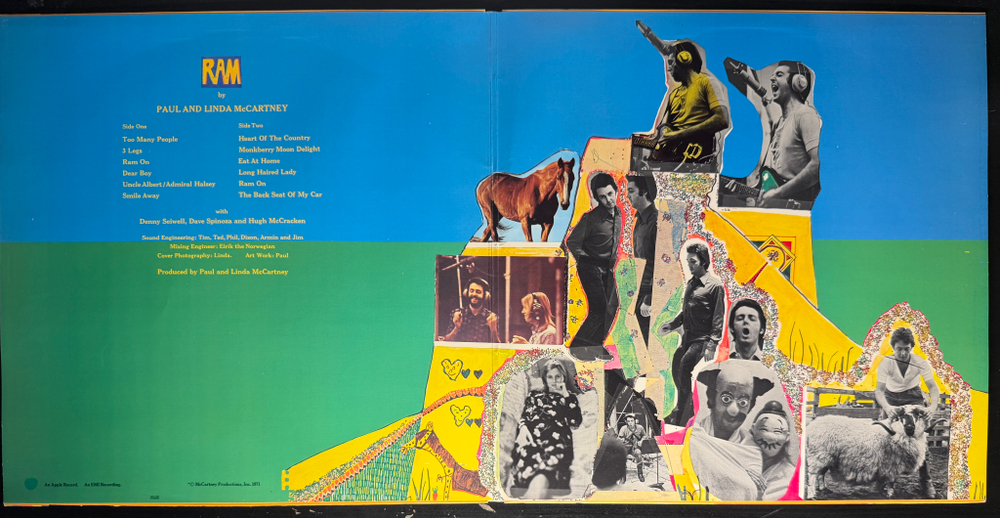 Paul And Linda McCartney ‎– Ram (Швеция)