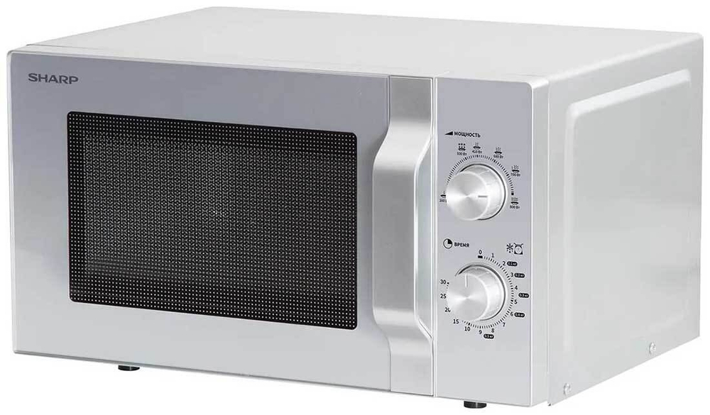 Микроволновая печь Sharp R-2300RSL, серебристый