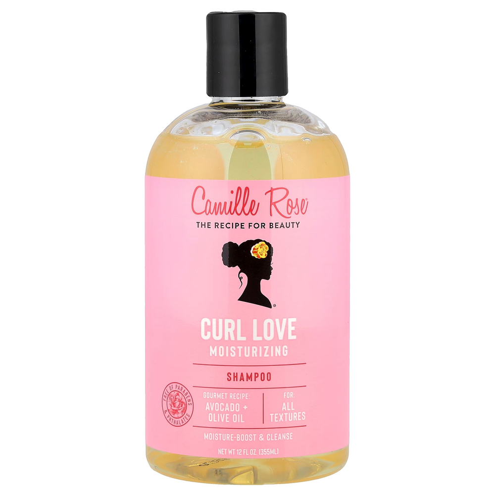 Camille Rose, Curl Love, увлажняющий шампунь, для любой текстуры, 355 мл (12 жидк. унций)