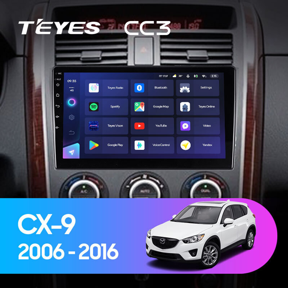 Teyes CC3 10.2" для Mazda CX-9 2006-2016