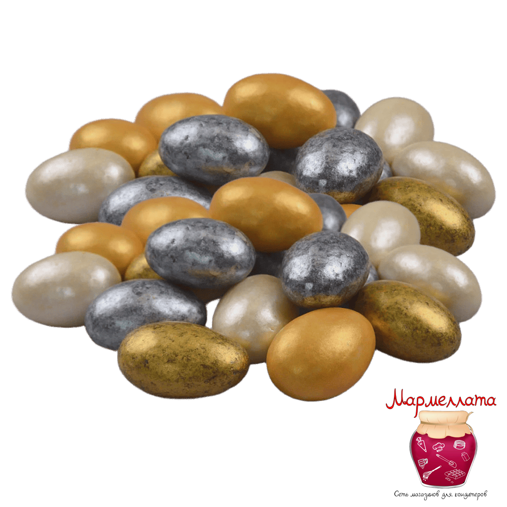 Шоколадный декор "Праздничное Миндаль" ассорти, 1 кг