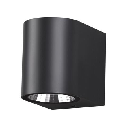 358294 STREET NT19 746 черный Ландшафтный светильник IP65 LED 4000K 4W+4W 220V OPAL