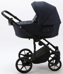 Детская коляска Adamex Zico 2 в 1 Z-TK12 ТЕМНО-СИНИЙ