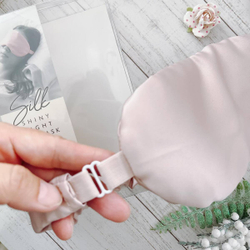 Шелковая маска для сна Silk Shiny Night Eye Mask Cogit