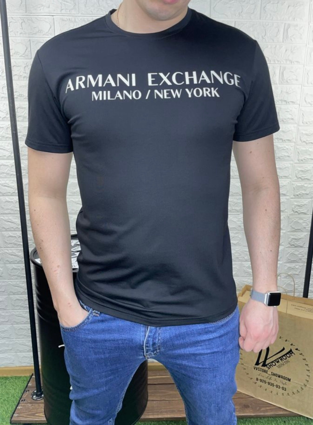 Футболка Armani Exchange премиум