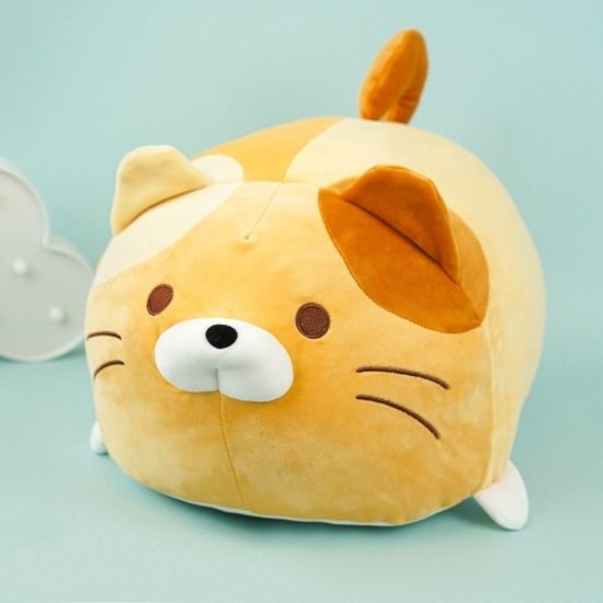 Мягкая игрушка "Cute cat" рыжий, 50 см