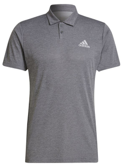 Теннисное поло Adidas HEAT.RDY Polo M - grey three/white