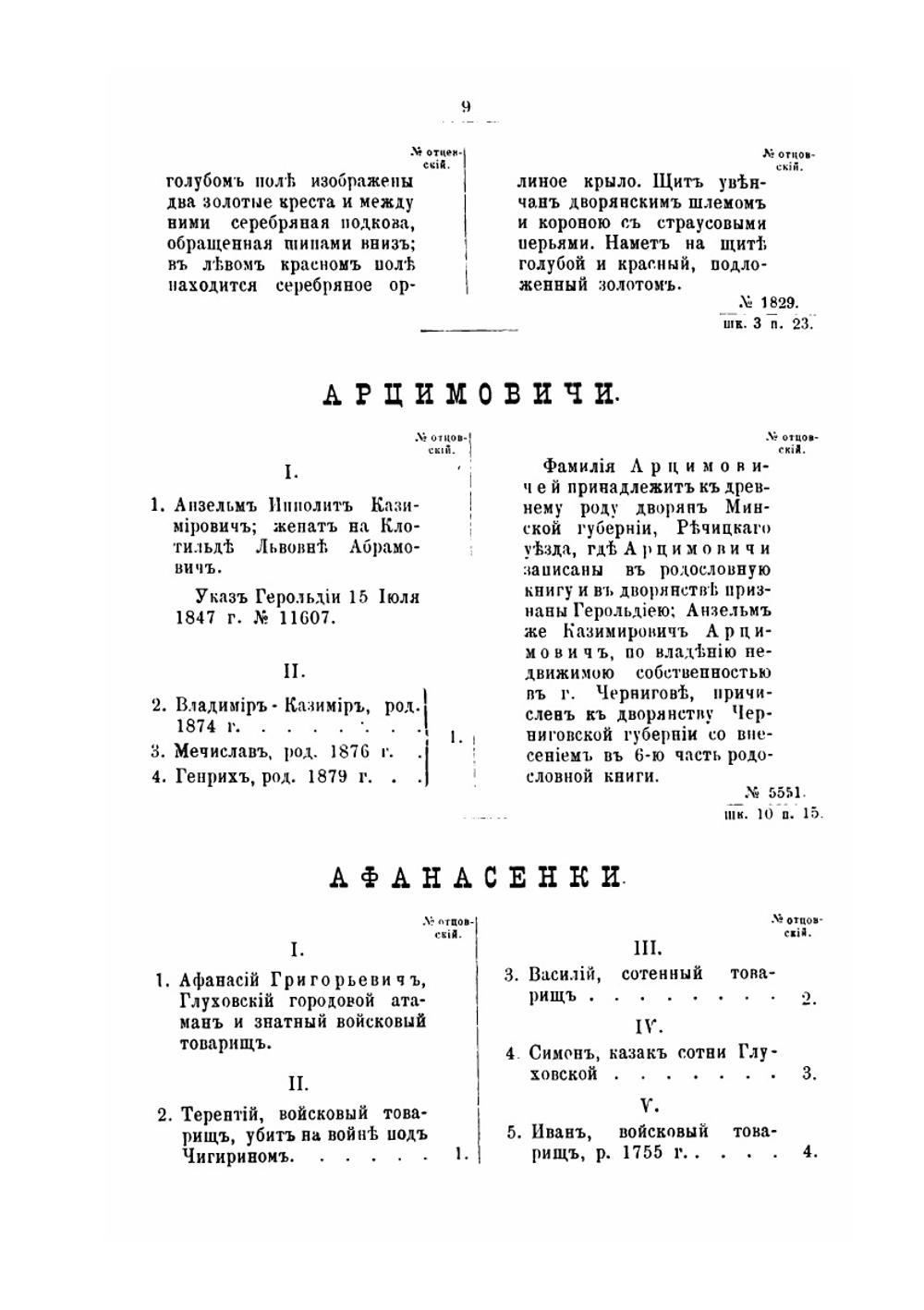Родословная Книга Черниговского дворянства. Том 2. Часть 6 и Приложения | Г.А. Милорадович