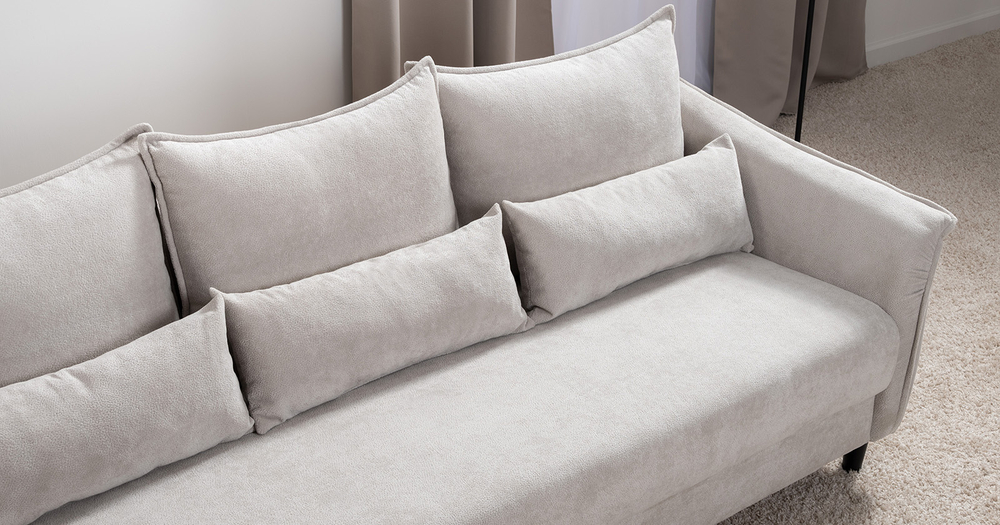 Берта диван-кровать (светло-серый)