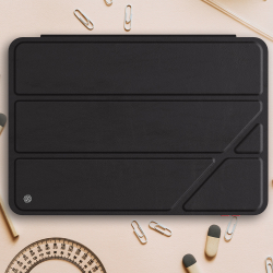 Чехол книжка от Nillkin для планшета Xiaomi Pad 6 и Pad 6 Pro, серия Bevel Leather Case, функция пробуждения и сна