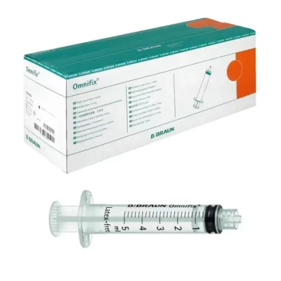 Шприц трехкомпонентный 5 мл Луер 100 шт