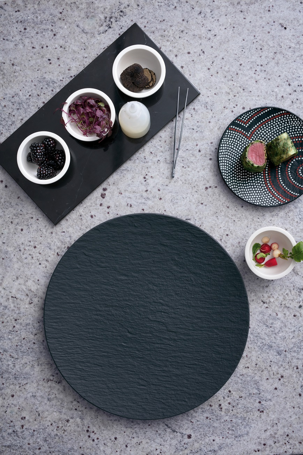 Villeroy & Boch Обеденная тарелка Manufacture Rock 25 см 10-4239-2630