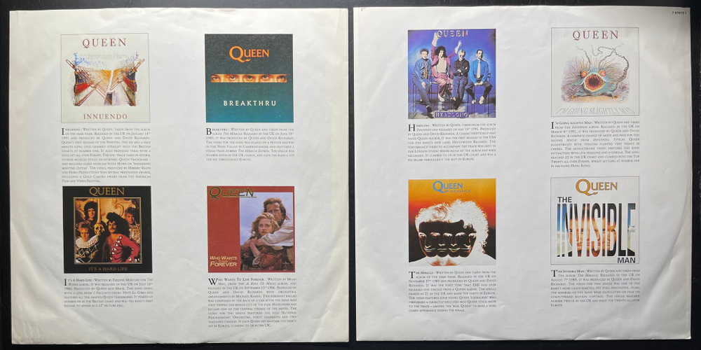 Queen ‎– Greatest Hits II 2LP (Европа 1991г.)