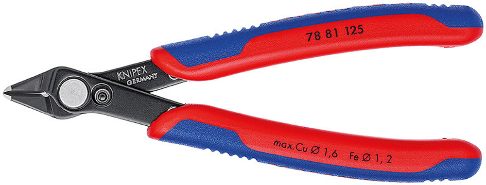 Electronic Super Knips® чернёные 125 мм 7881125SB