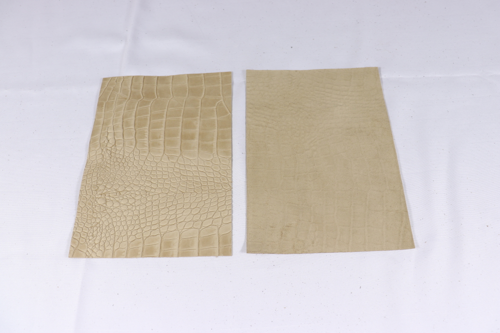 1,2-1,4 Кожа Галантерейная Бежевый Данди (Формат А4) 2 сорт