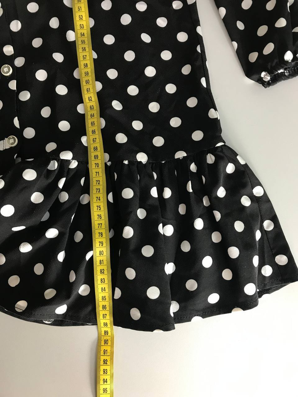 Платье Imperia в горошек, маркировка S, визуально 44 размер