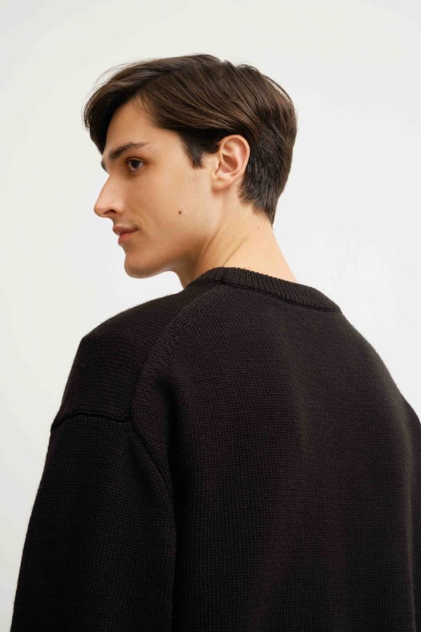 Свитер Оверсайз черный - фото 5