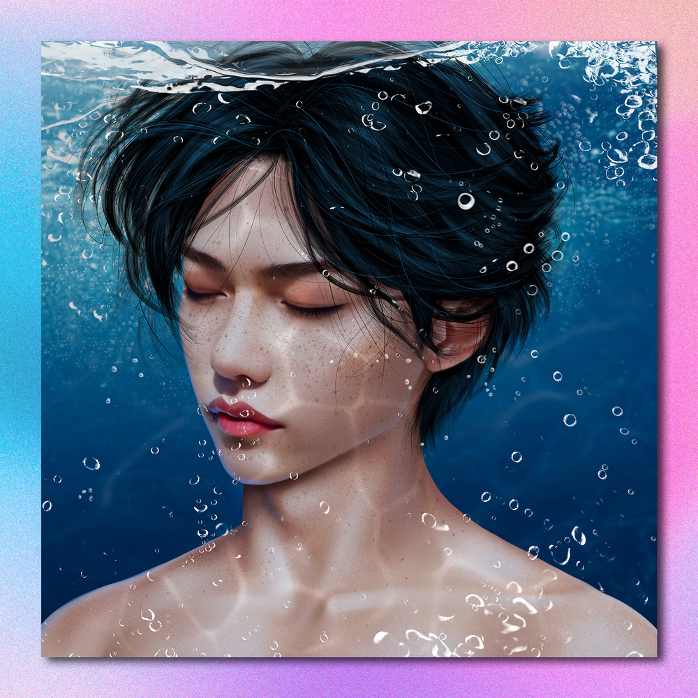 Арт принт / alexstayart / STRAY KIDS / Феликс #05