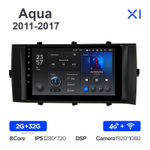 Teyes X1 9"для Toyota Aqua 2011-2017 (прав)