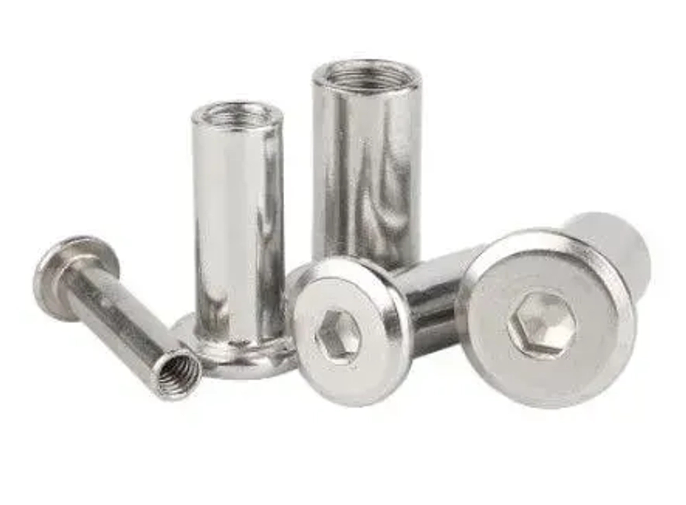 Гайка "Эриксона" М4х6, нержавеющая А2 (AISI 304), 2 шт