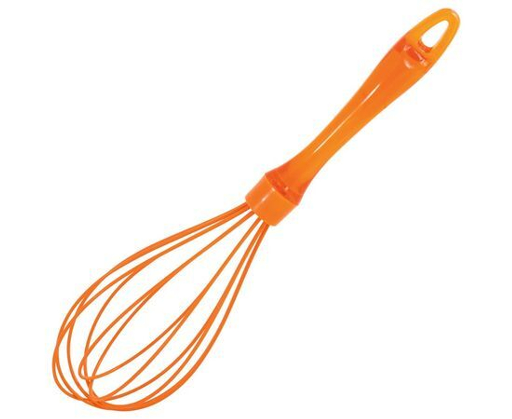 Венчик для взбивания Mallony / Маллони AS-W02 силиконовый, размером 230х55х55мм / товары для дома