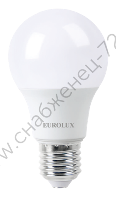 Лампа светодиодная LL-E-A60-11W-230-6K-E27 (груша, 11Вт, холод., Е27) Eurolux