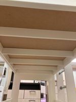 Кровать Домик 2-х яр. ЛДСП белый/белый