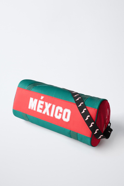 ZARA СПОРТИВНАЯ СУМКА-БОУЛИНГ JOMA© MUNDIAL MÉXICO, ЗЕЛЕНЫЙ