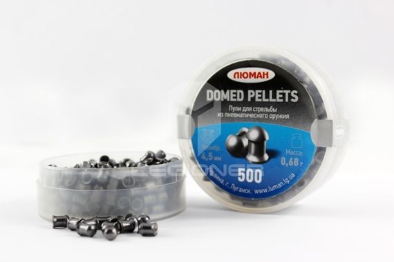 Пули для пневматики Люман Domed Pellets 0,68гр (500шт)