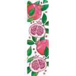 Закладка для книг картонная, Белая Ворона, Гранат