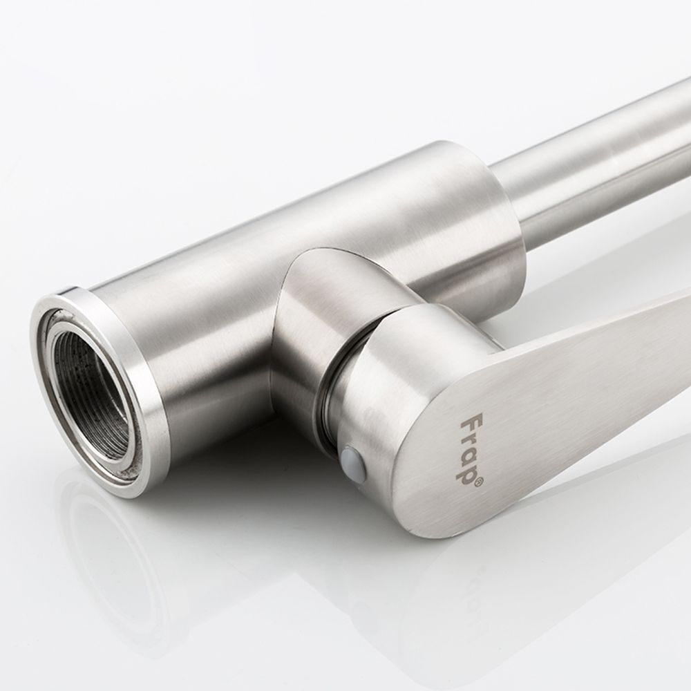 Смеситель для кухни, Frap, с картриджем, нерж, F4048