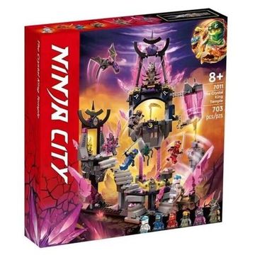 Конструктор Ninja "Храм кристального короля" 703 детали