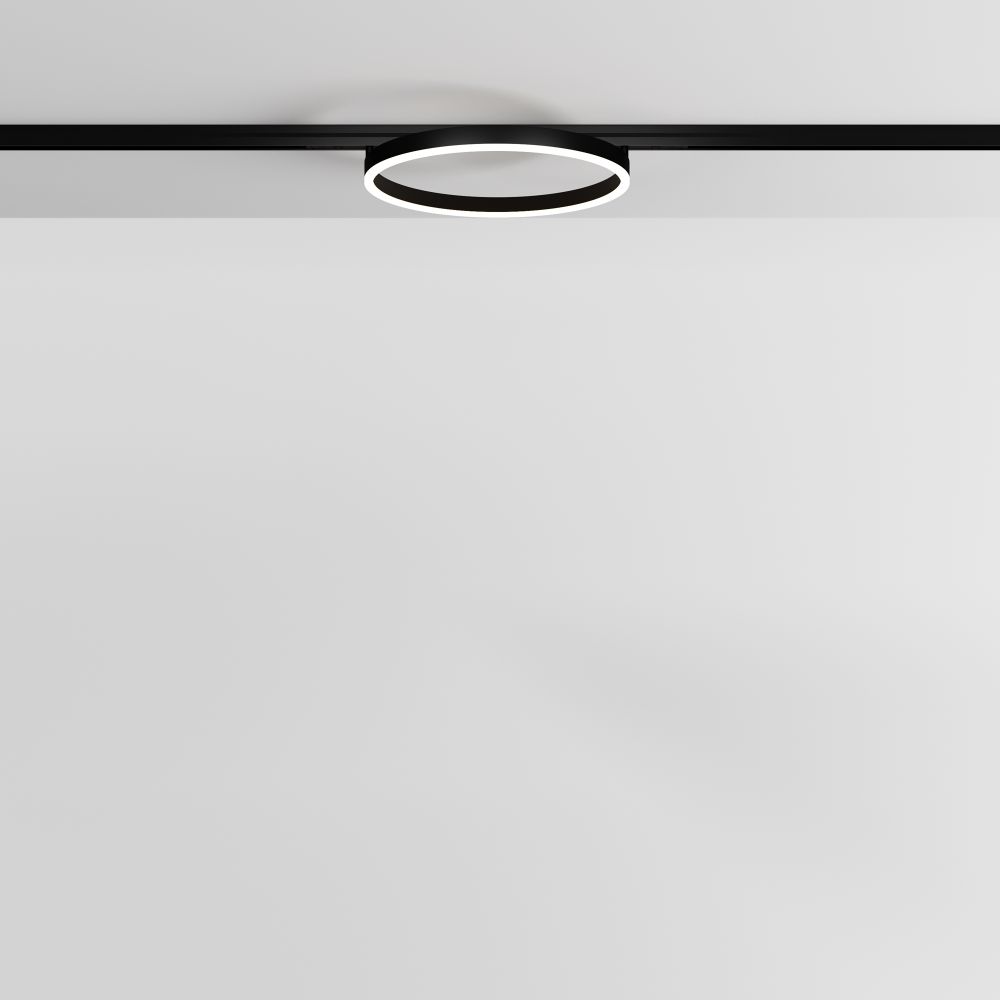 Трековый магнитный светодиодный светильник Maytoni Exility   TR227-2-24W3K-B