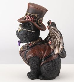 Veronese WS-1358 Статуэтка в стиле Стимпанк «Кот-изобретатель»