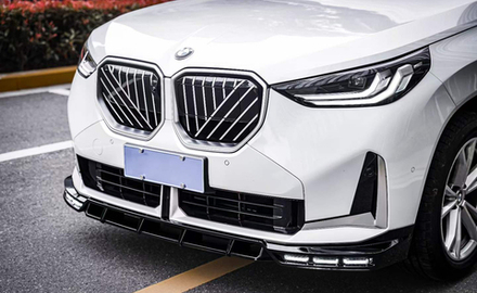 Обвес с подсветкой для BMW X3 G45 2025 БМВ аэродинамический тюнинг губа и диффузор бампера