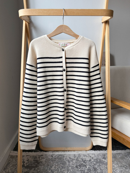 Кардиган из хлопка и шерсти Bonpoint, 152