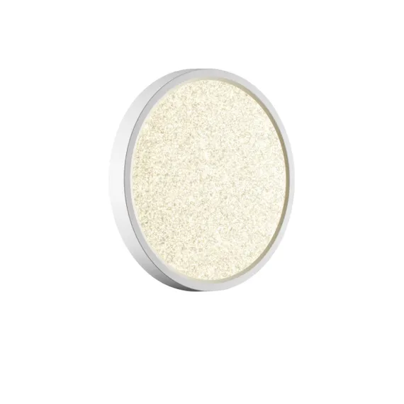 7661/18L MITRA LED SN 090 Светильник пластик/белый LED 18Вт 3000/4000K D230 IP40 OMEGA WHITE