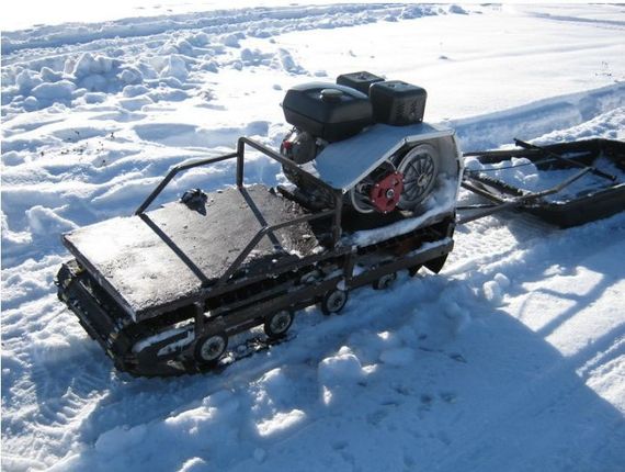 Мотобуксировщик FUNTEK 14