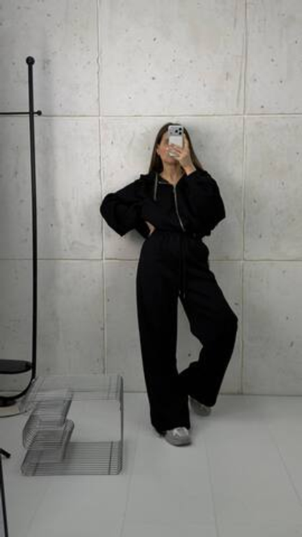 Костюм женский арт. 295 цвет "чёрный.