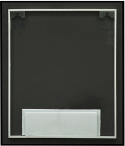 Мебель для ванной комнаты DIWO Элиста 60 чёрный мрамор, с раковиной Moduo 40 RING