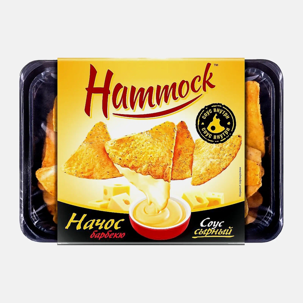 Чипсы Hammock барбекю с сырным соусом 190г