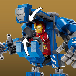 Конструктор LEGO Marvel Super Heroes 76315 Лаборатория Железного человека: Оружейная комната — фото 11