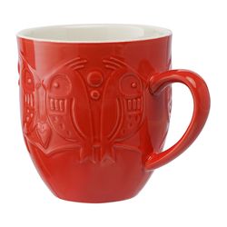 Набор кружек Birds of Paradise, 500 мл, красные, 2 шт.