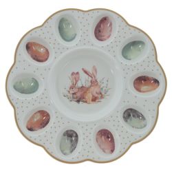 GAEM Тарелка для 10-ти яиц, L25,5 W25,5 H2 см