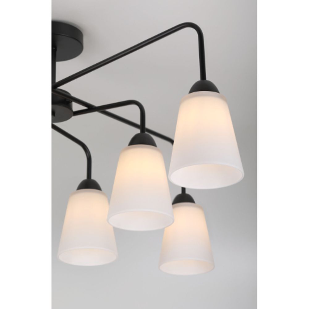 Люстра Rivoli Jodie 9190-308 8хЕ27 60 Вт модерн | Rivoli