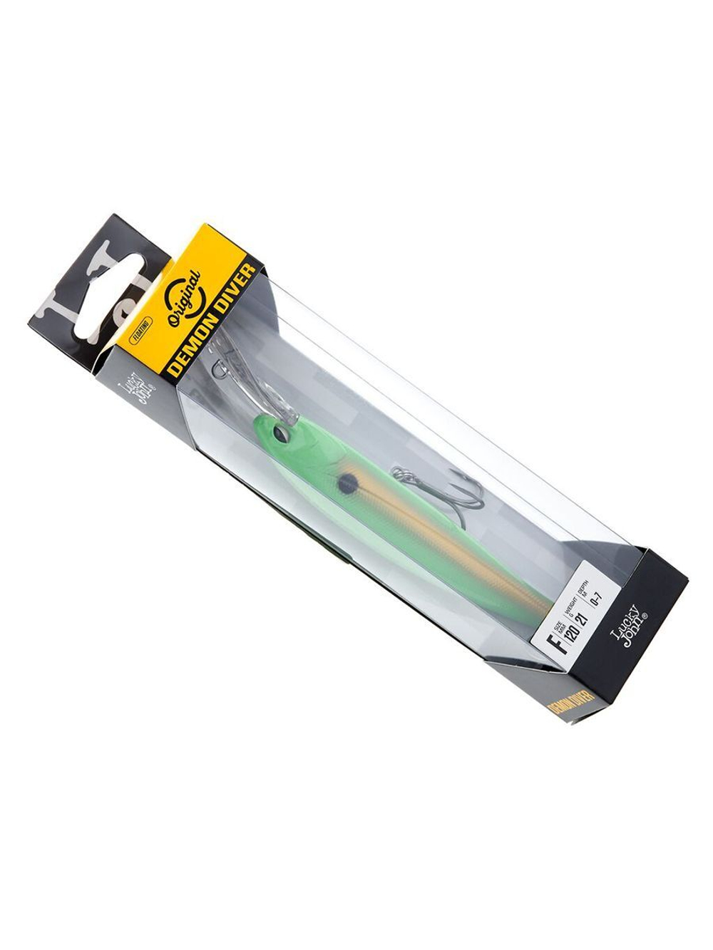 Воблер плавающий Lucky John Original DEMON DIVER F 12/015