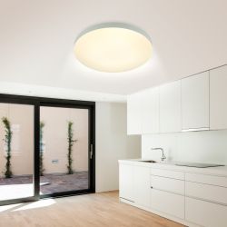 Светильник потолочный светодиодный ЭРА Классик с ДУ SPB-6-60-RC Relict WH 60Вт 3000-6500К Белый | Светильники SPB-6 с ДУ