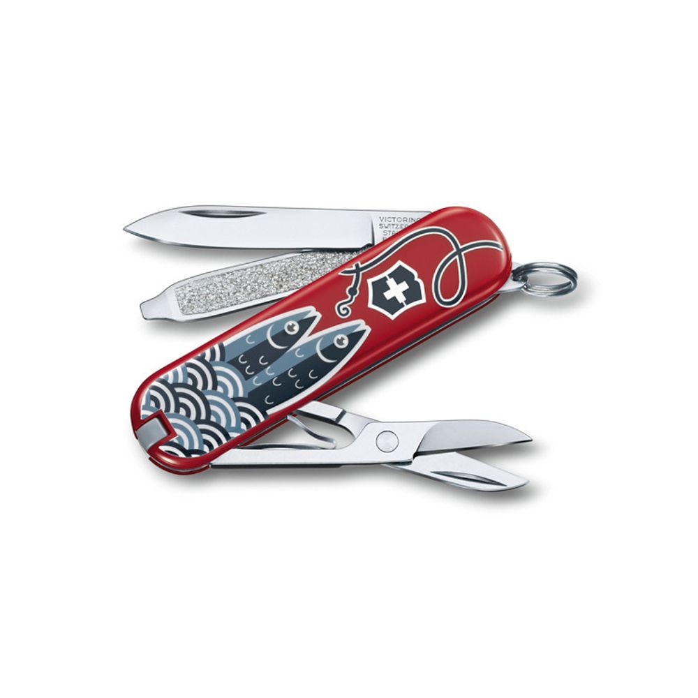 Нож Victorinox Classic LE2019 Sardine Can красный (0.6223.L1901)