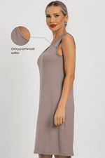 Платье-майка для дома Шелк вискозы (латте) П14492-52М LT Collection